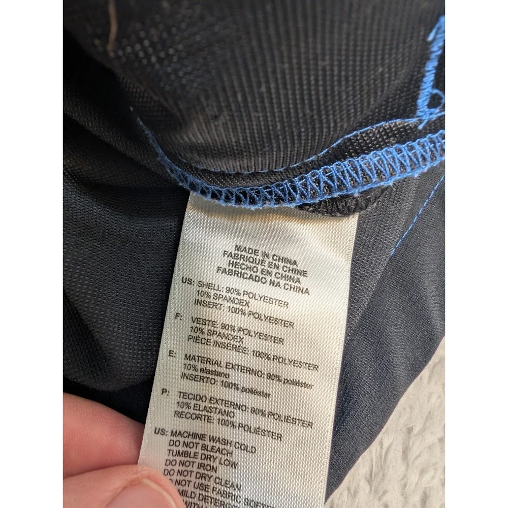 Adidas Men's 2XL Climastorm Competition Wind Jacket‎ Blue Crossings Stretchy